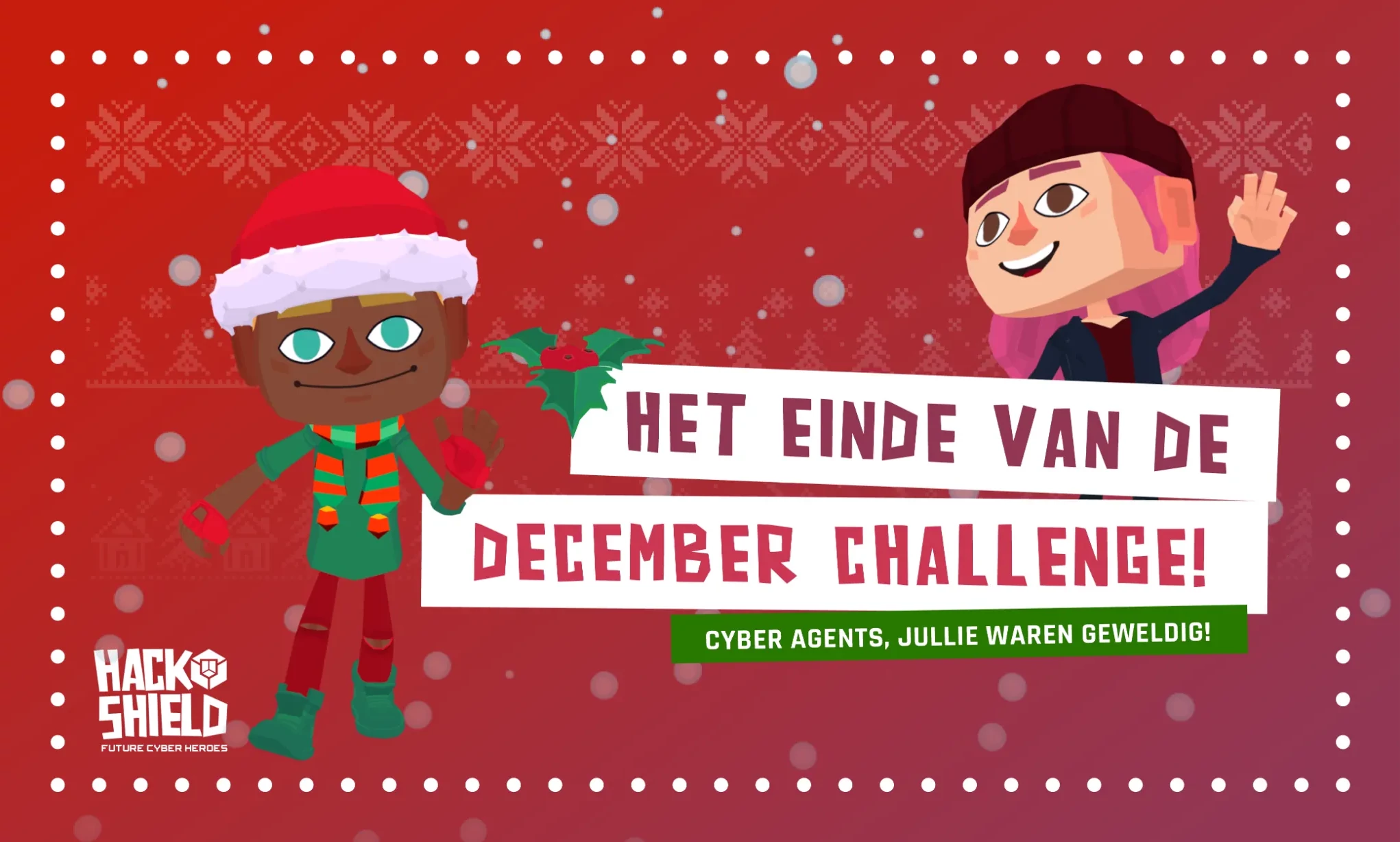 De DecemberChallenge zit erop!