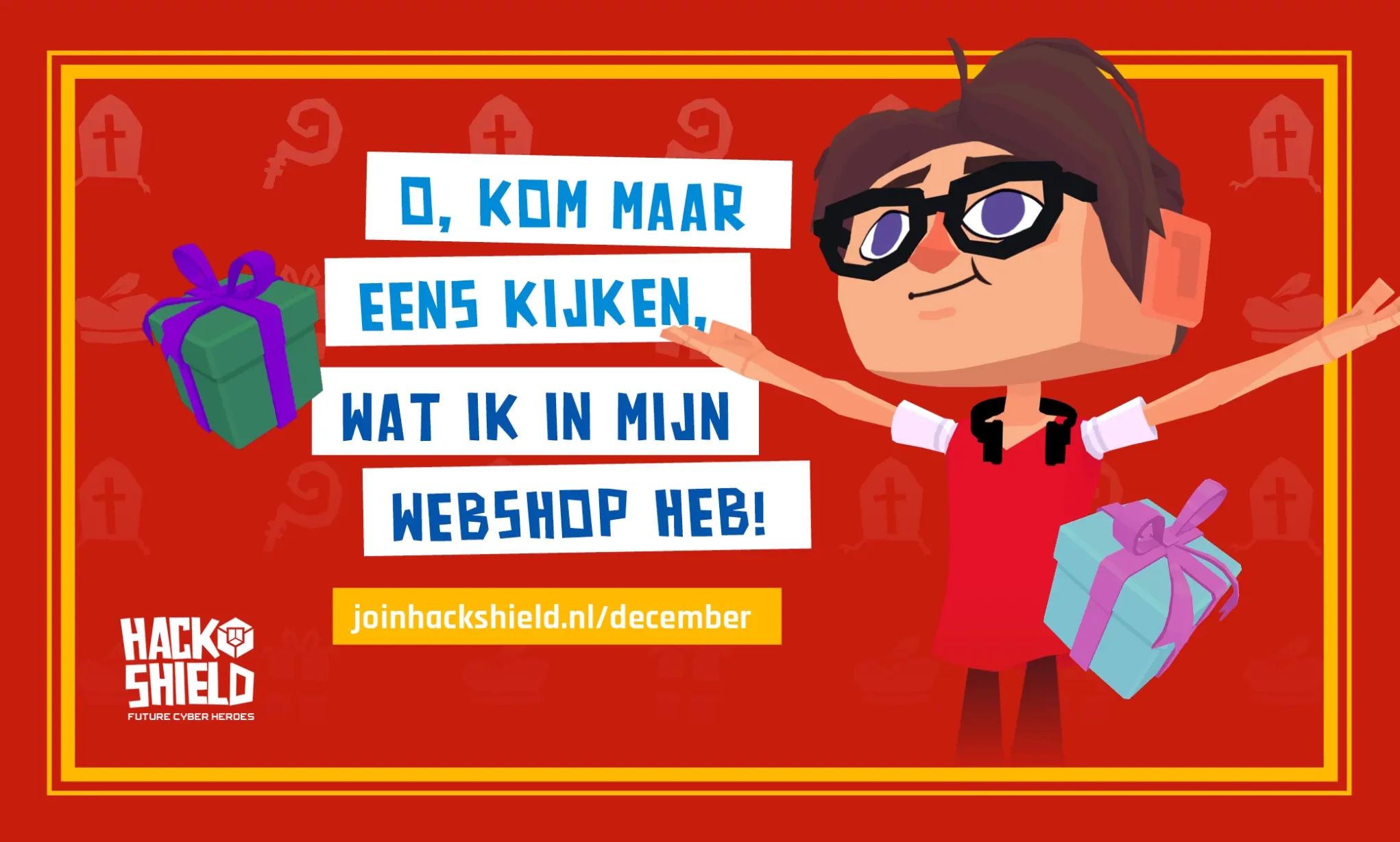 Pas op de shop!
