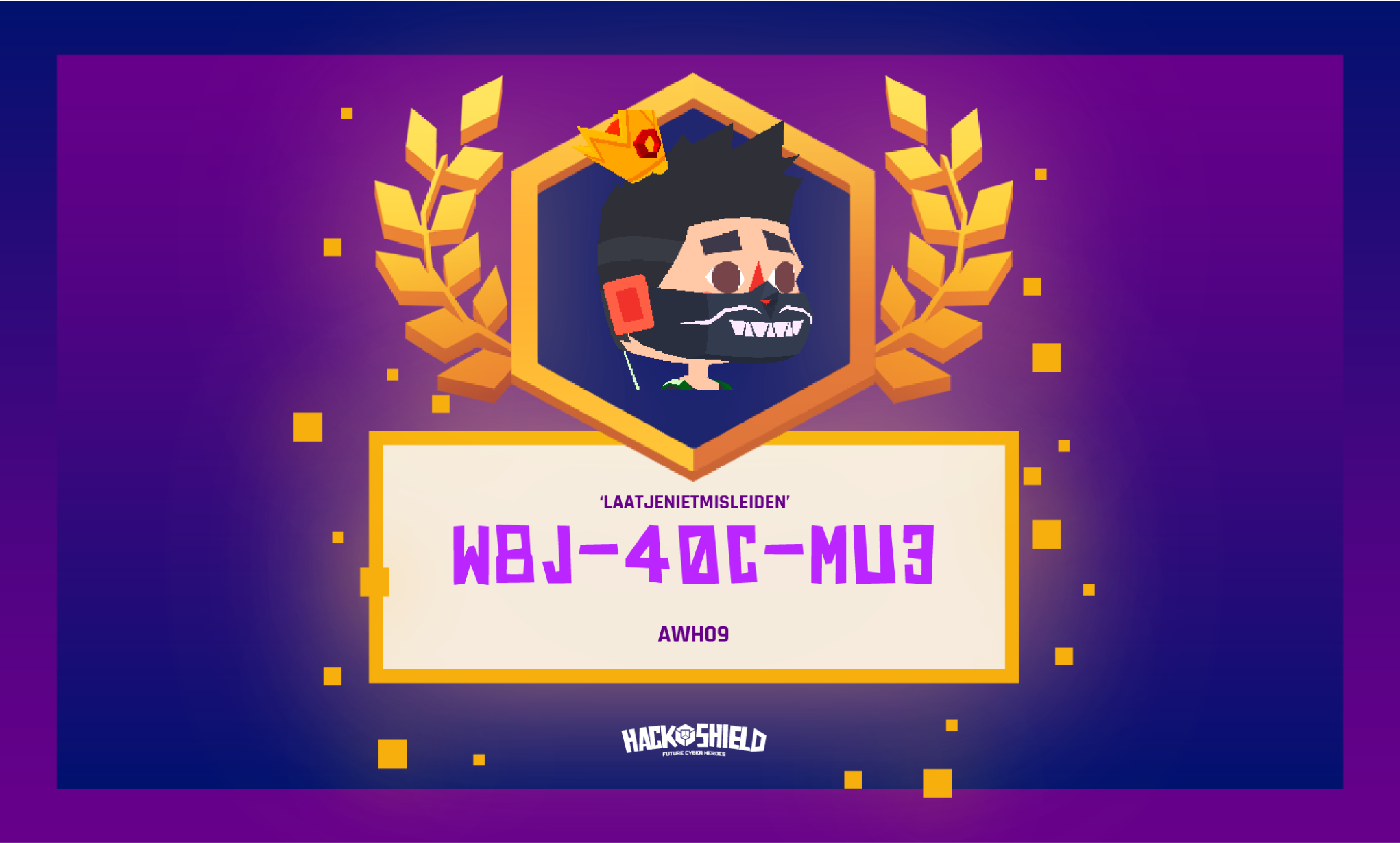 Winnaar Level Maker Competitie