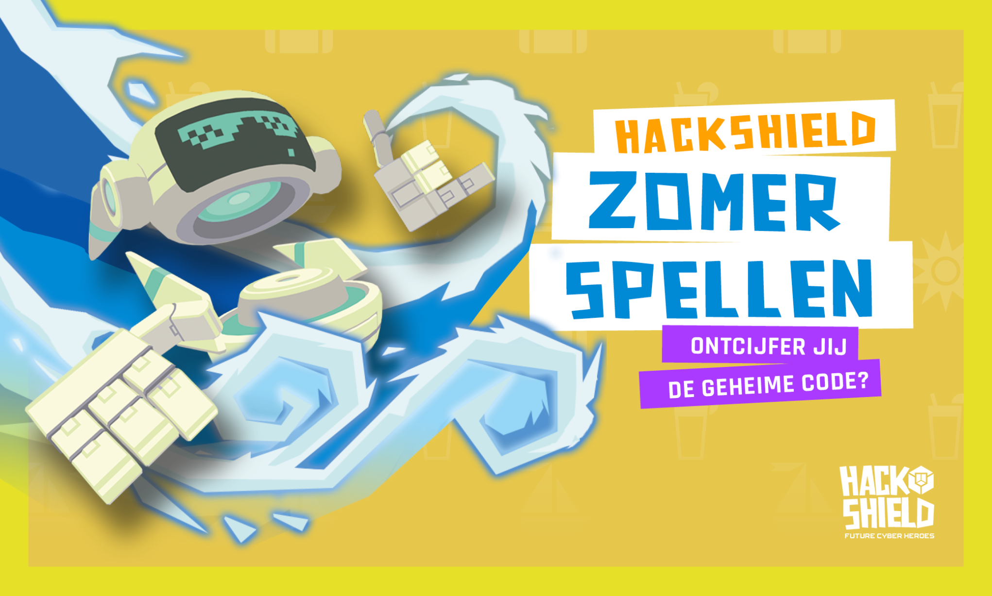 Puzzel mee en scoor het HackShield ZomerShield!