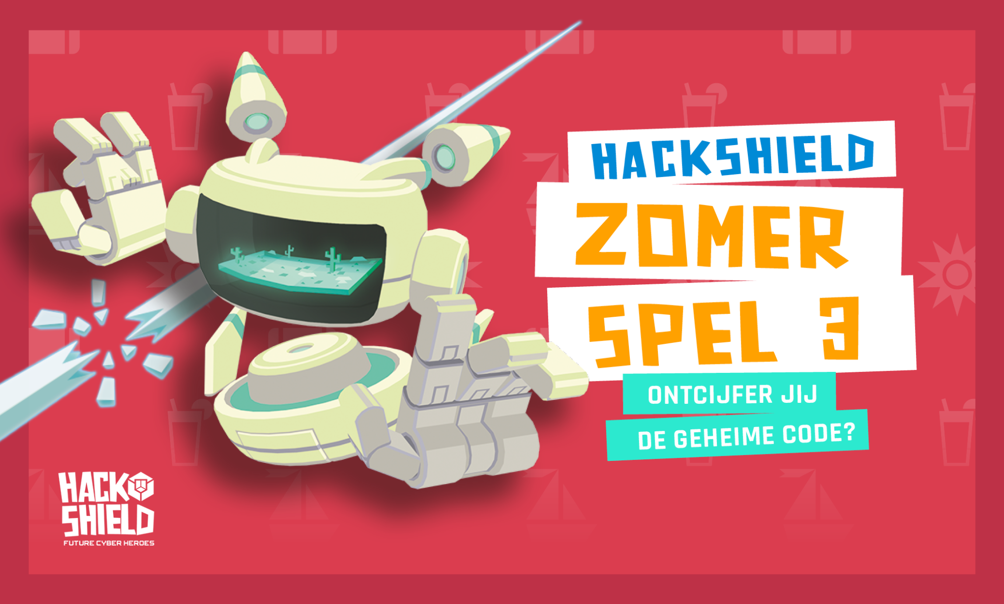 Speel Zomerpuzzel 3 en scoor het Shield!
