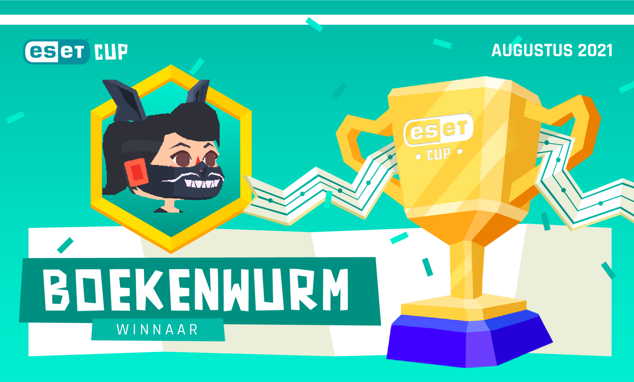Winnaar ESET Competitie Augustus