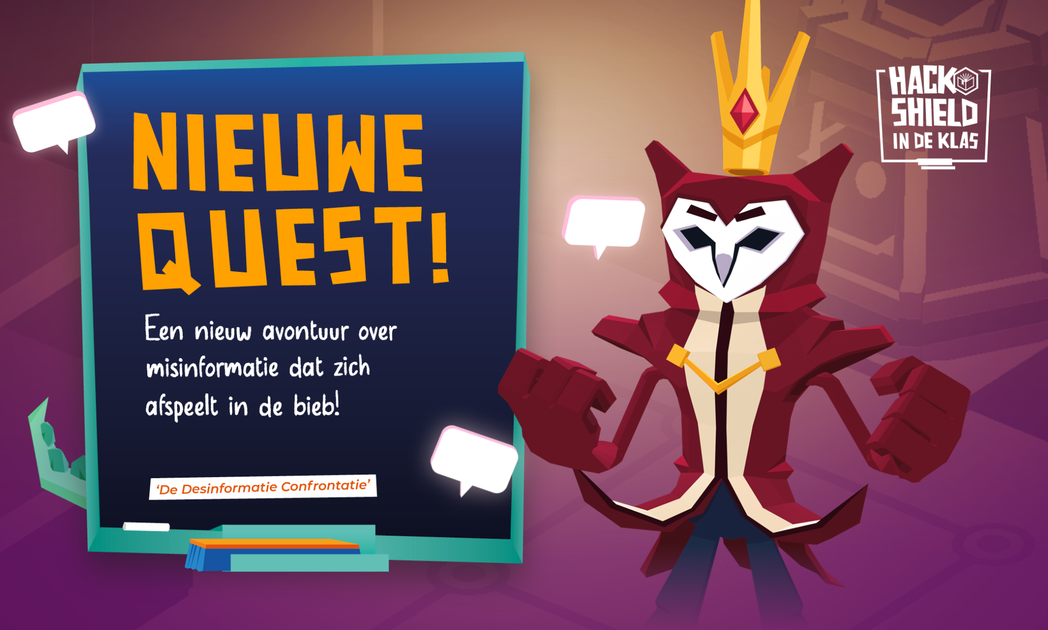 Nieuwe klassenquest!