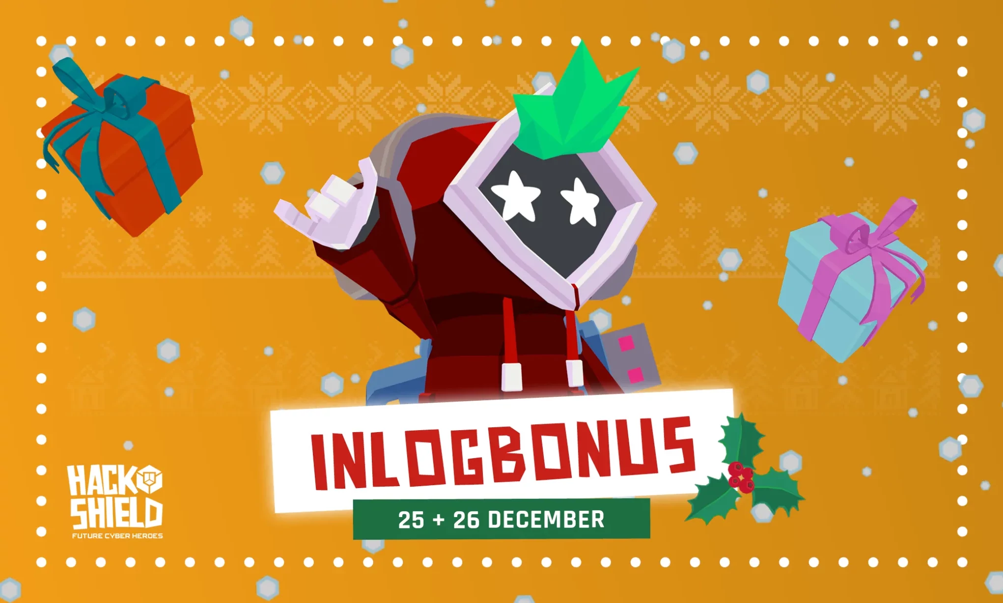 Kerstcadeautje van HackShield!