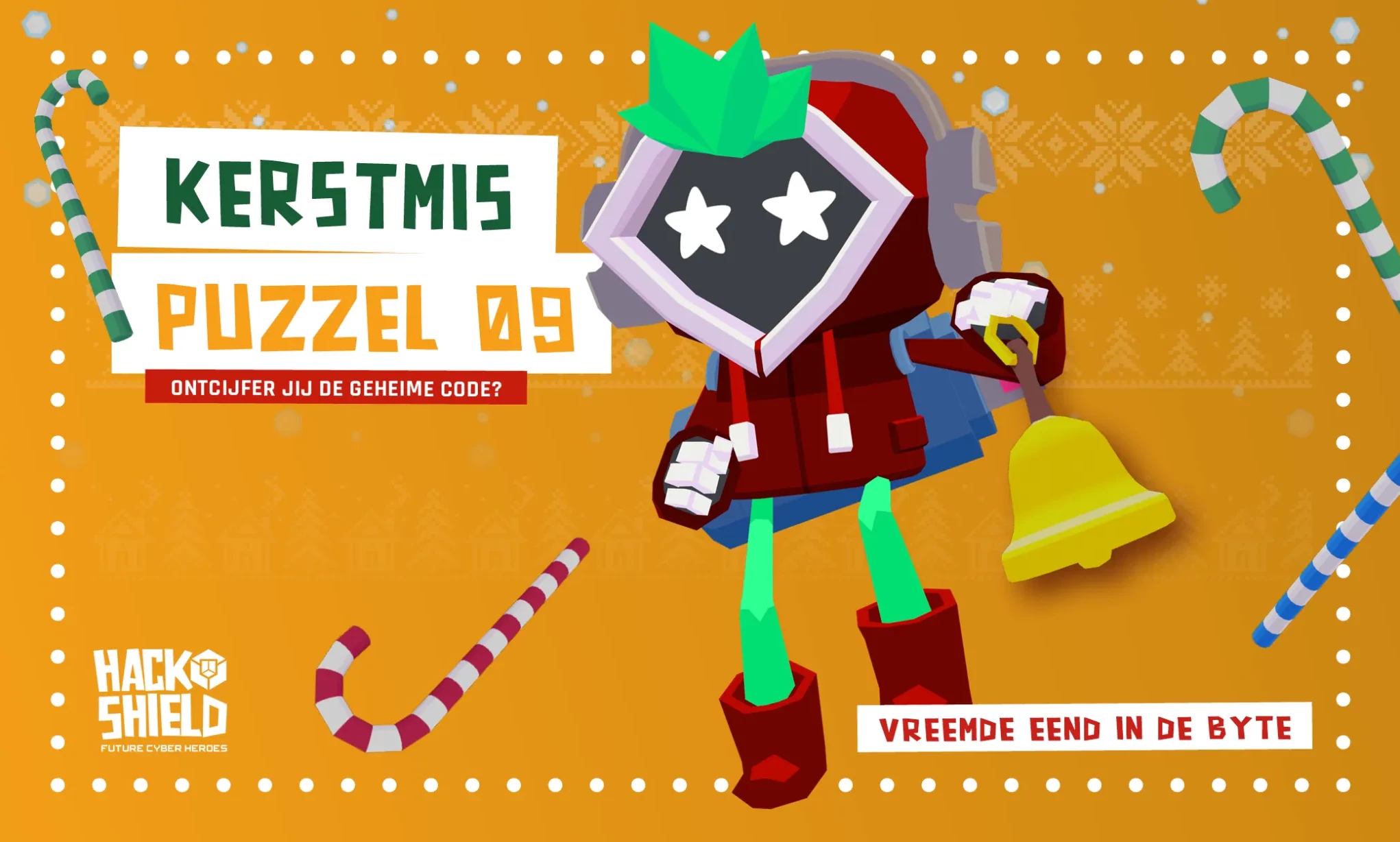 Puzzel 9: vreemde eend in de byte