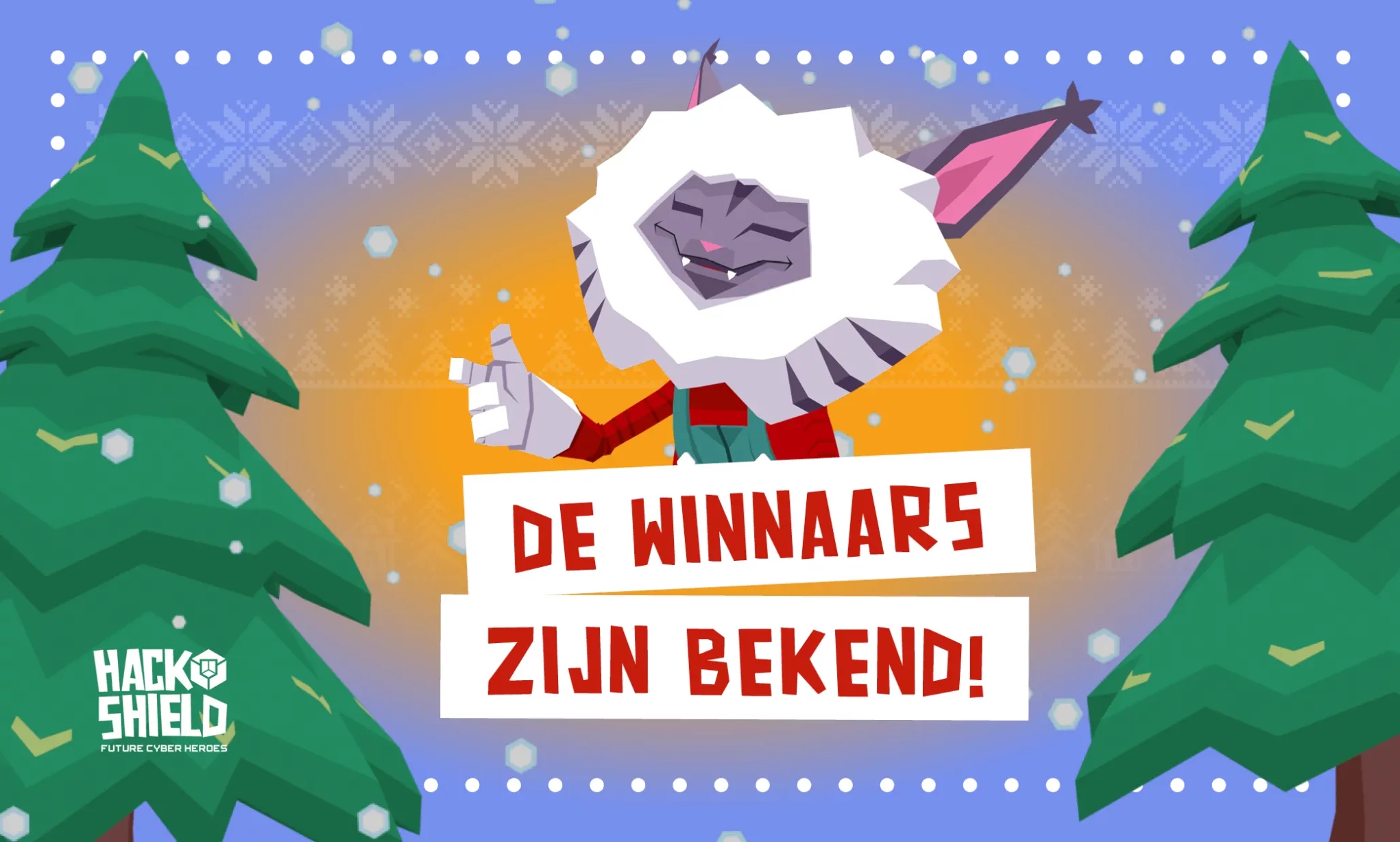 En de winnaars van A Very Phishy Christmas zijn...