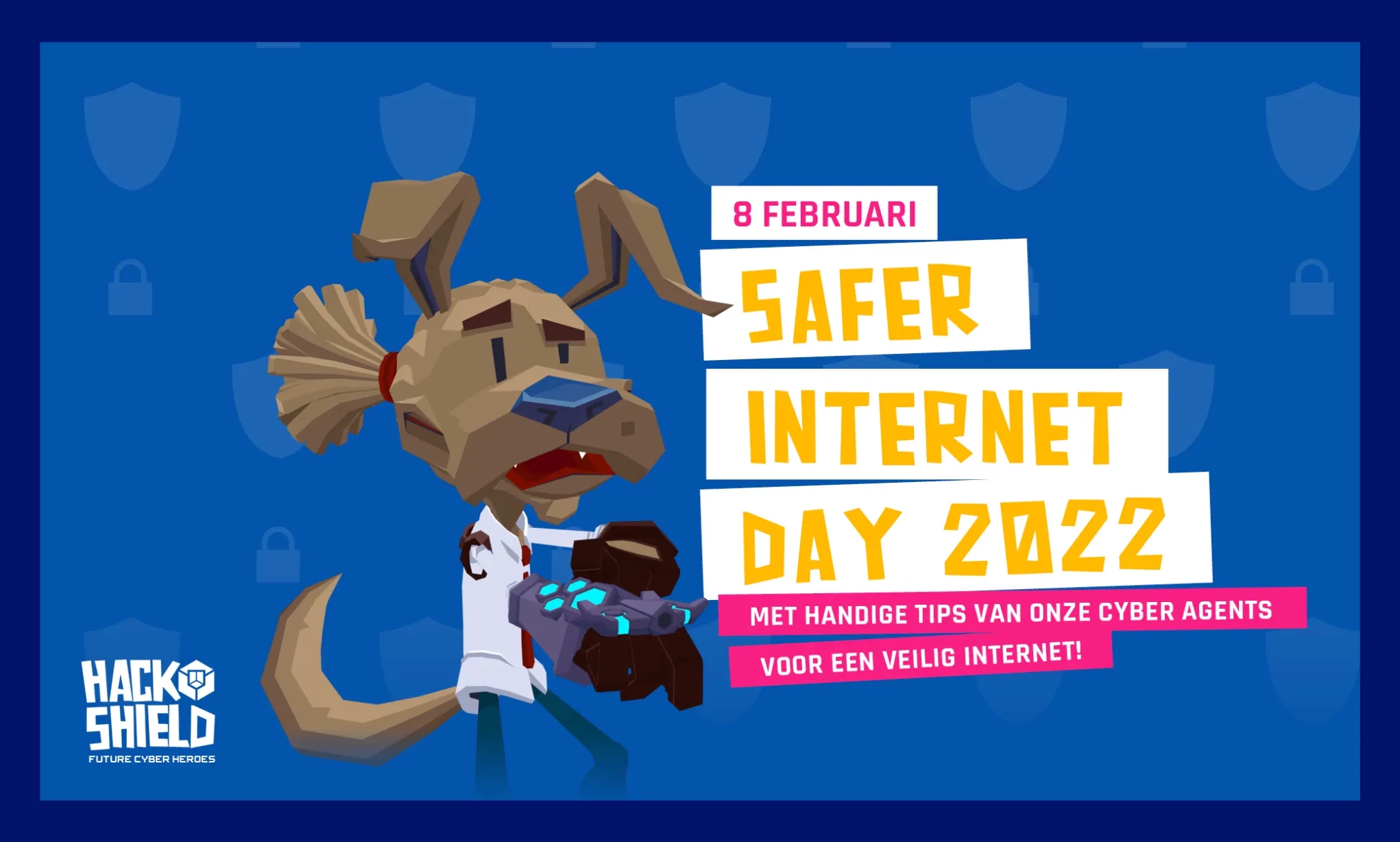 Zorg voor een veilig internet met deze tips van de Cyber Agents!