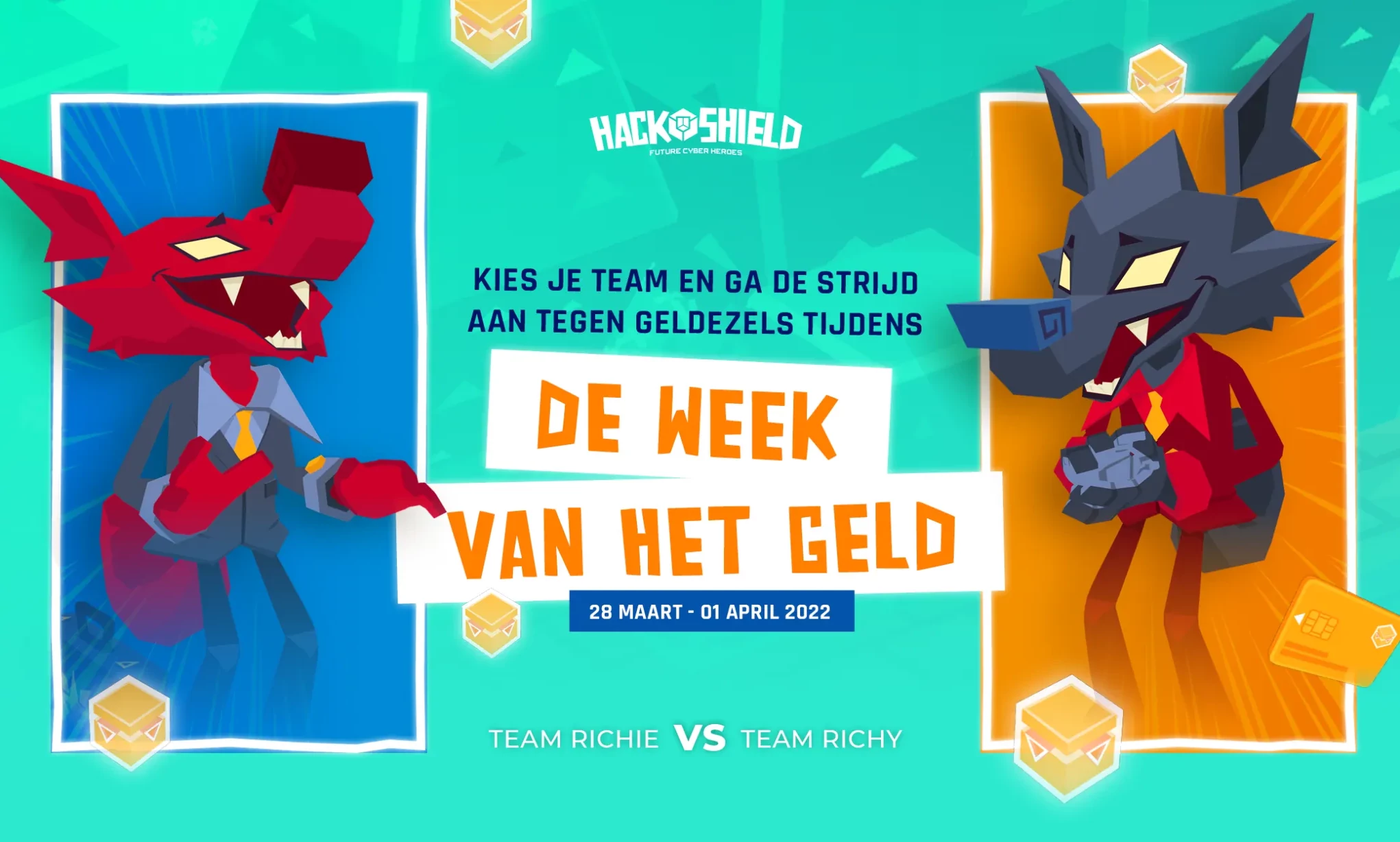 Richy en Richie hebben je hulp nodig! Speel mee en scoor exclusieve Shields en prijzen!