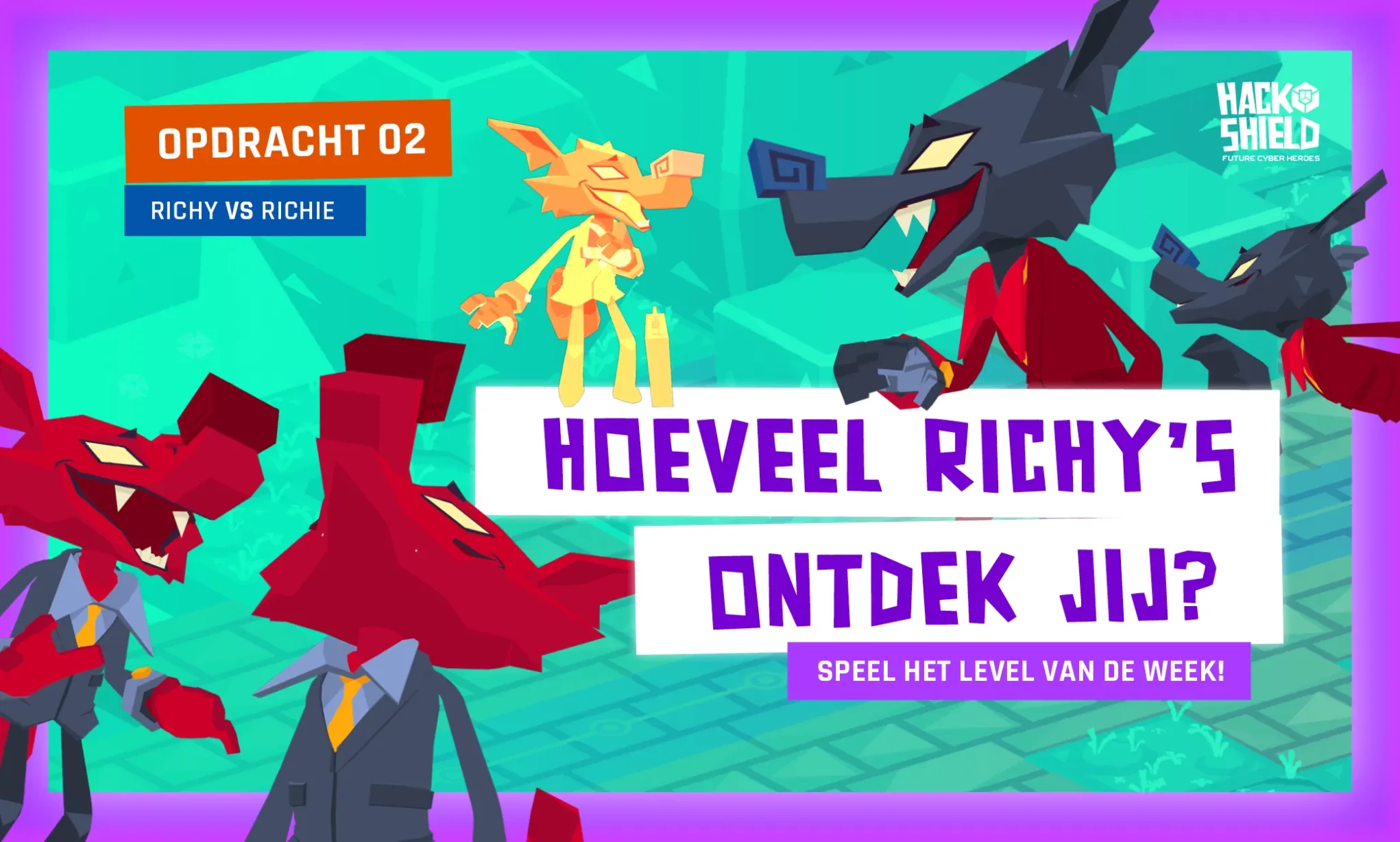 Opdracht 2: Hoeveel Richy's ontdek jij?
