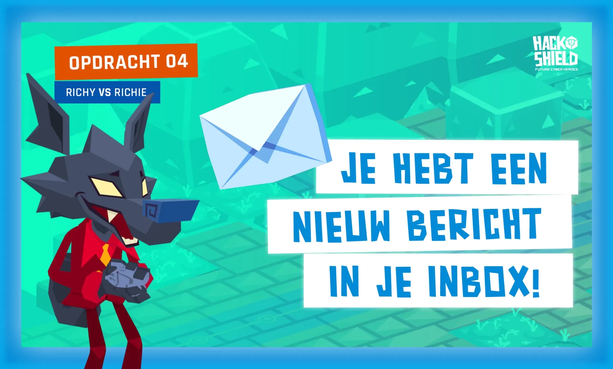 Opdracht 4: Welk bericht is van de HackShield bank?