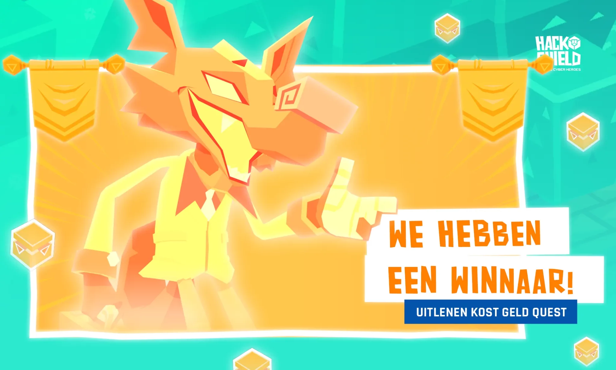 En de winnaar is...