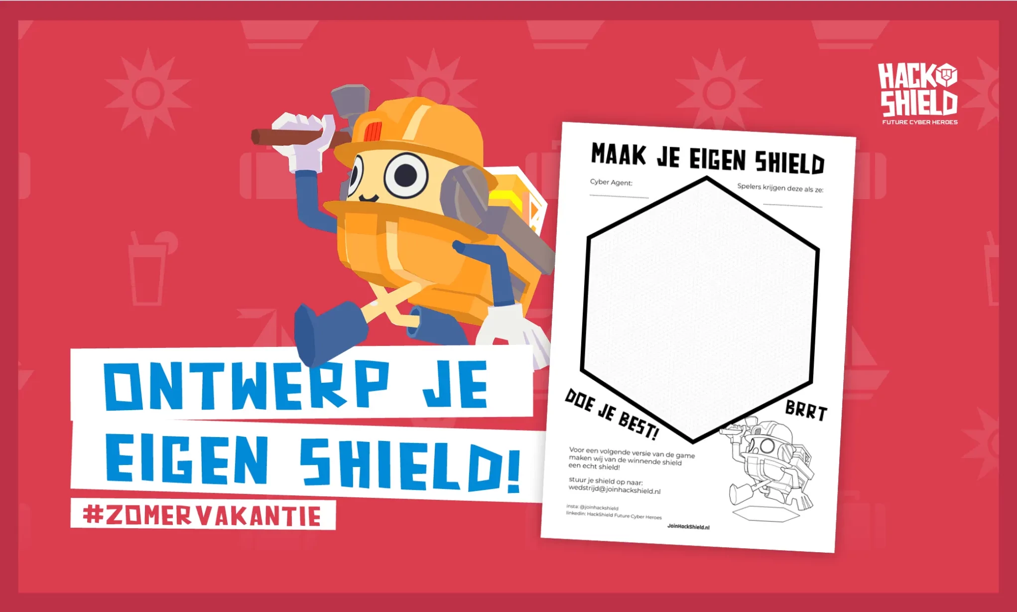 Ontwerp je eigen Shield!