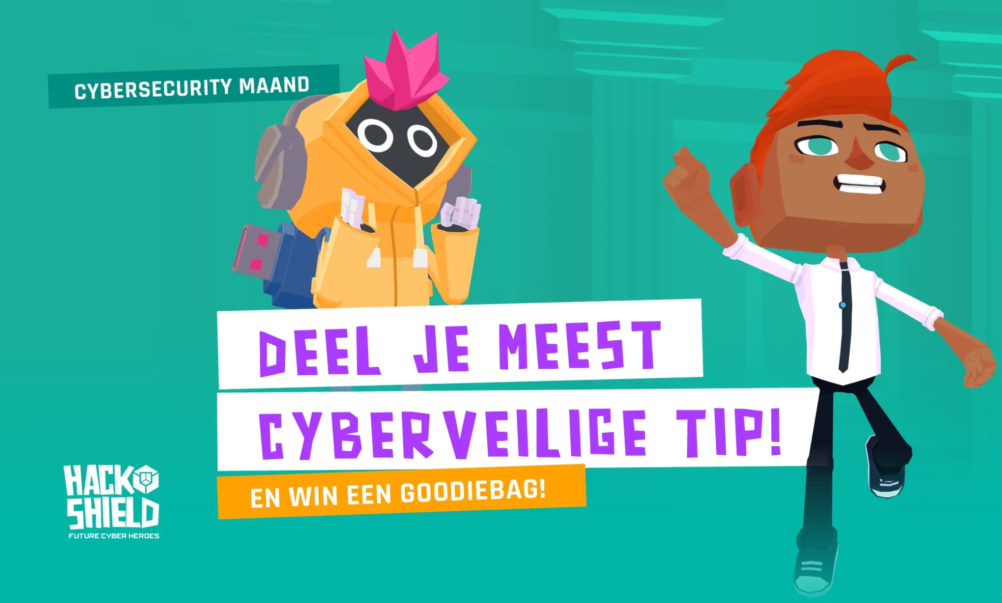 Cybersecurity maand: scoor een HackShield Goodiebag!