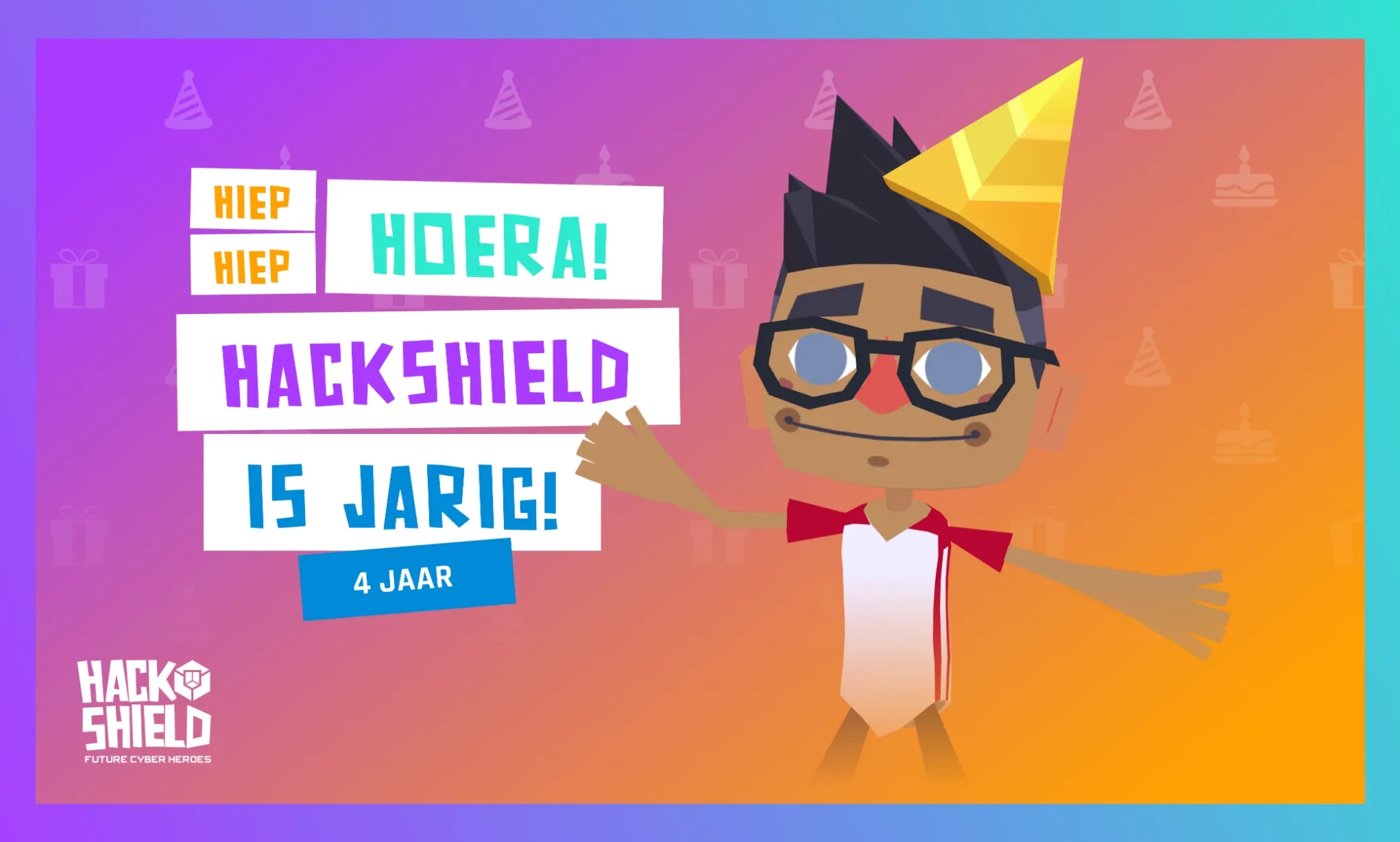 HackShield is jarig!