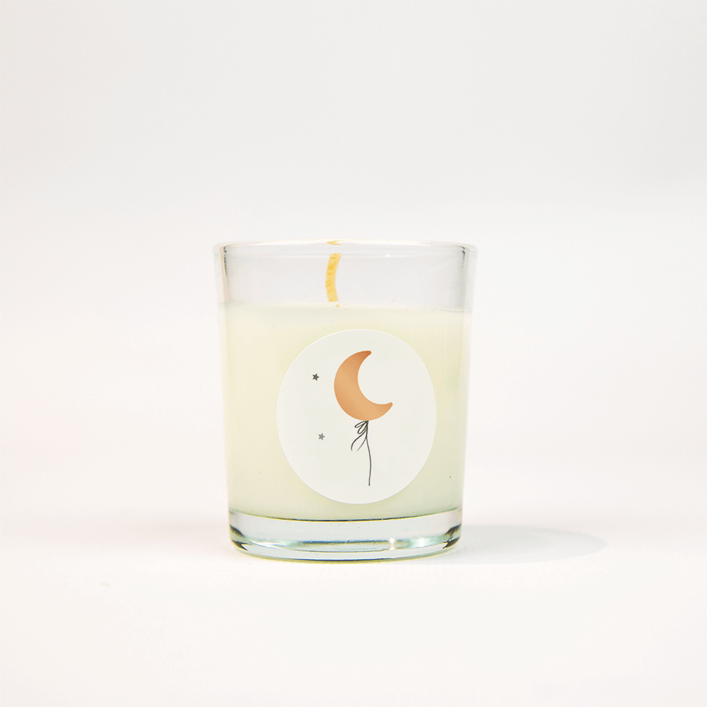 Sticker met maan ballon - vel van 25 stickers