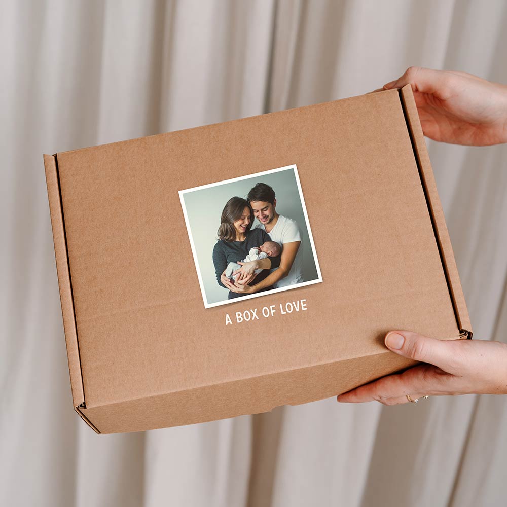 Cadeaudoos met foto valentijnsdag