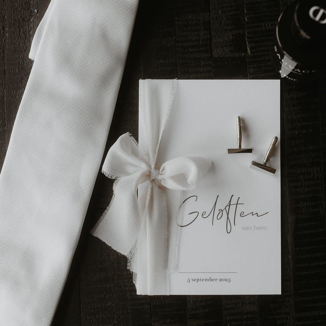 geloften boekje voor hem