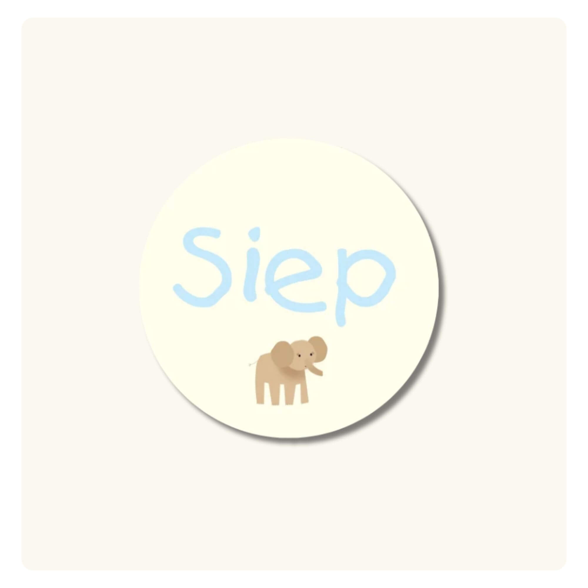 Stanskaart | Cirkel Olifant
