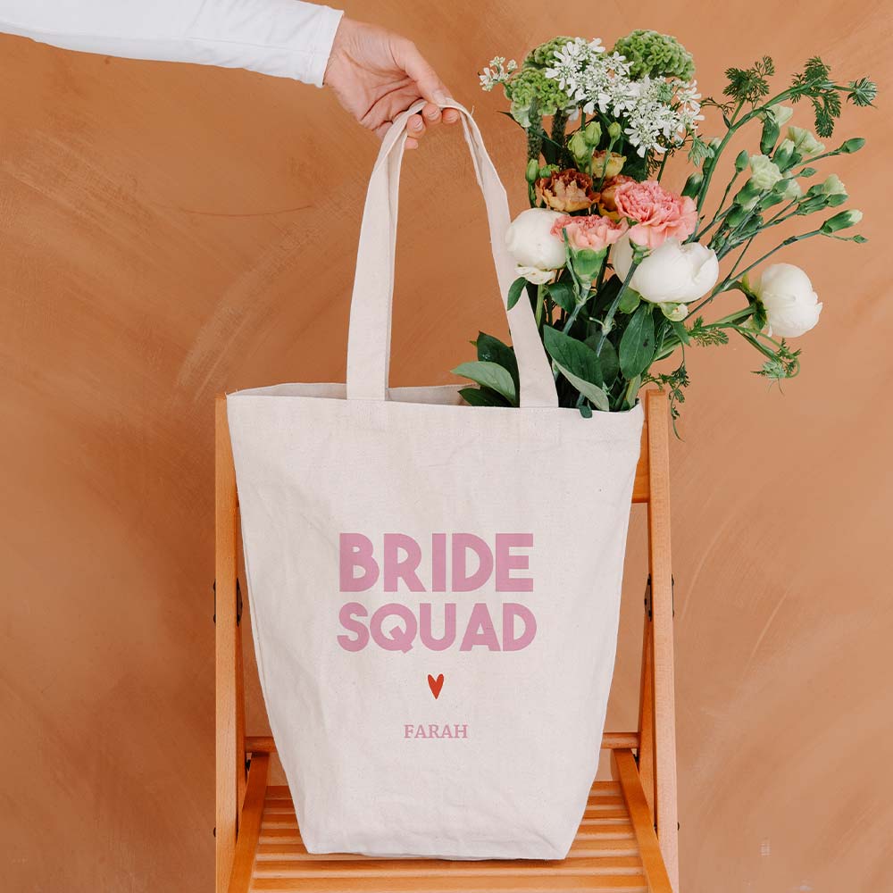 Tote bag voor bruidsmeisje