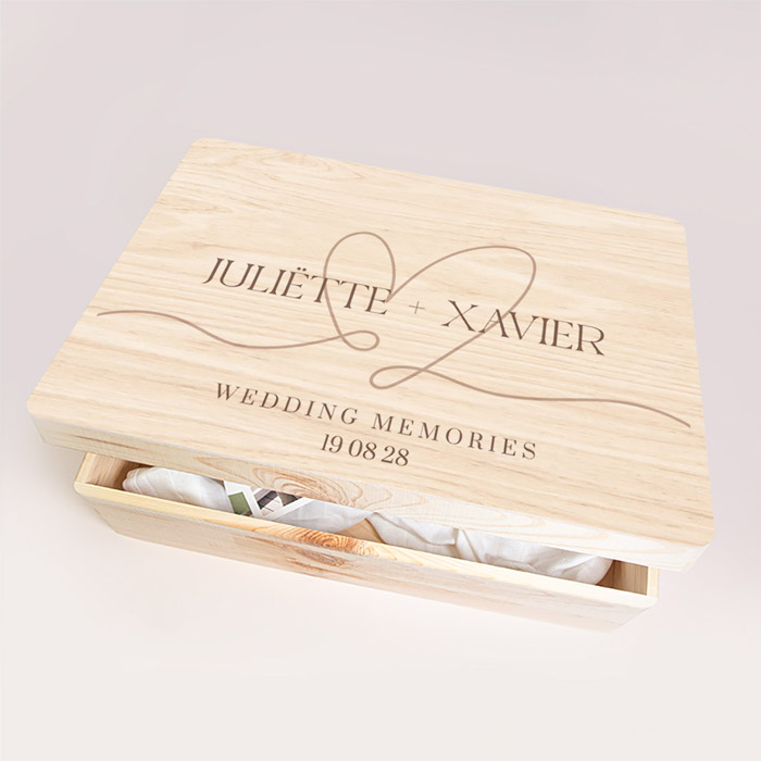 Memorybox builoft met illustratie