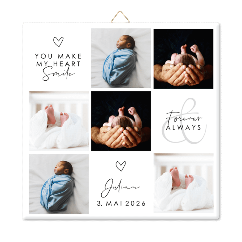 Foto-Keramikfliese "Kleines Wunder"