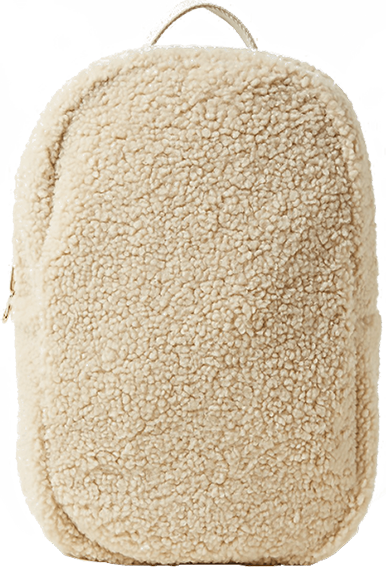 Teddy rugzak met naam | Beige
