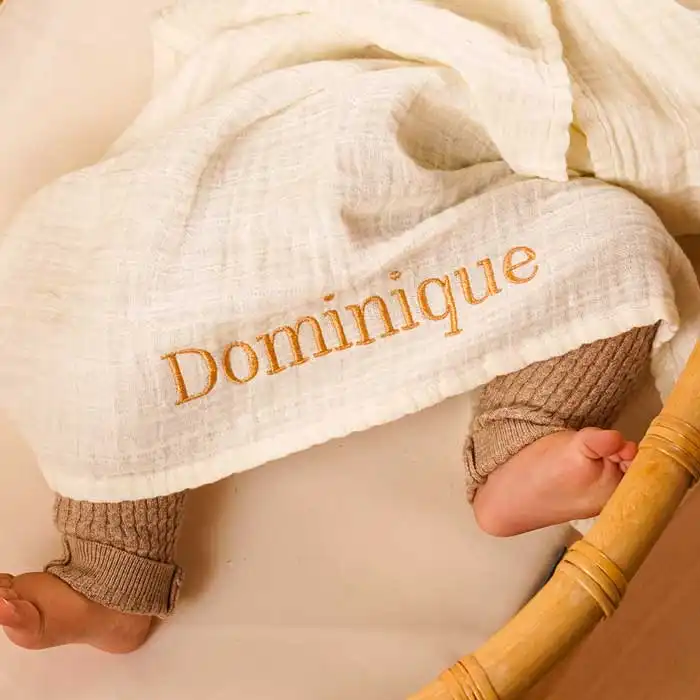 Hydrofiele doek met naam