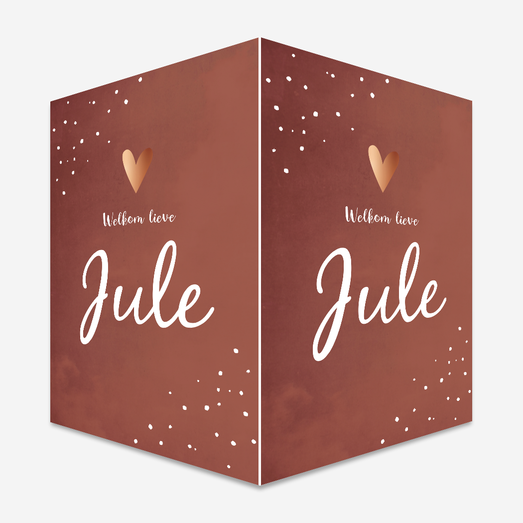 Raambord Roestrood Gewolkt Stippen