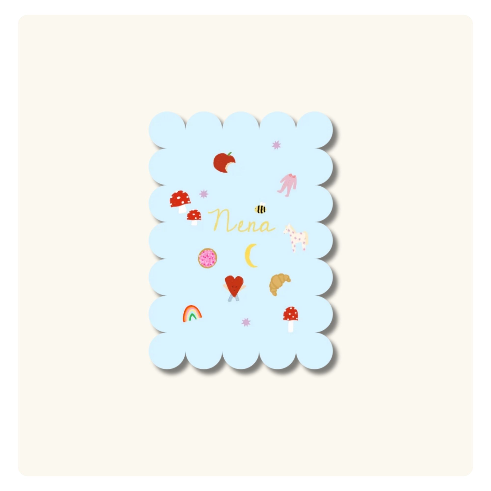 Geboortekaart | Bubbles Doodle