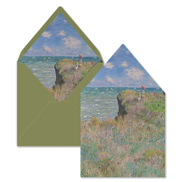 Mooie evenlop inlay met schilderij