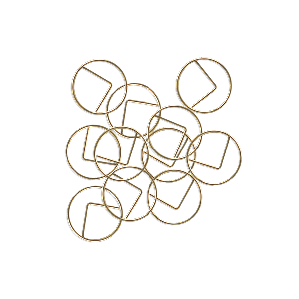 paperclip goud linde walter