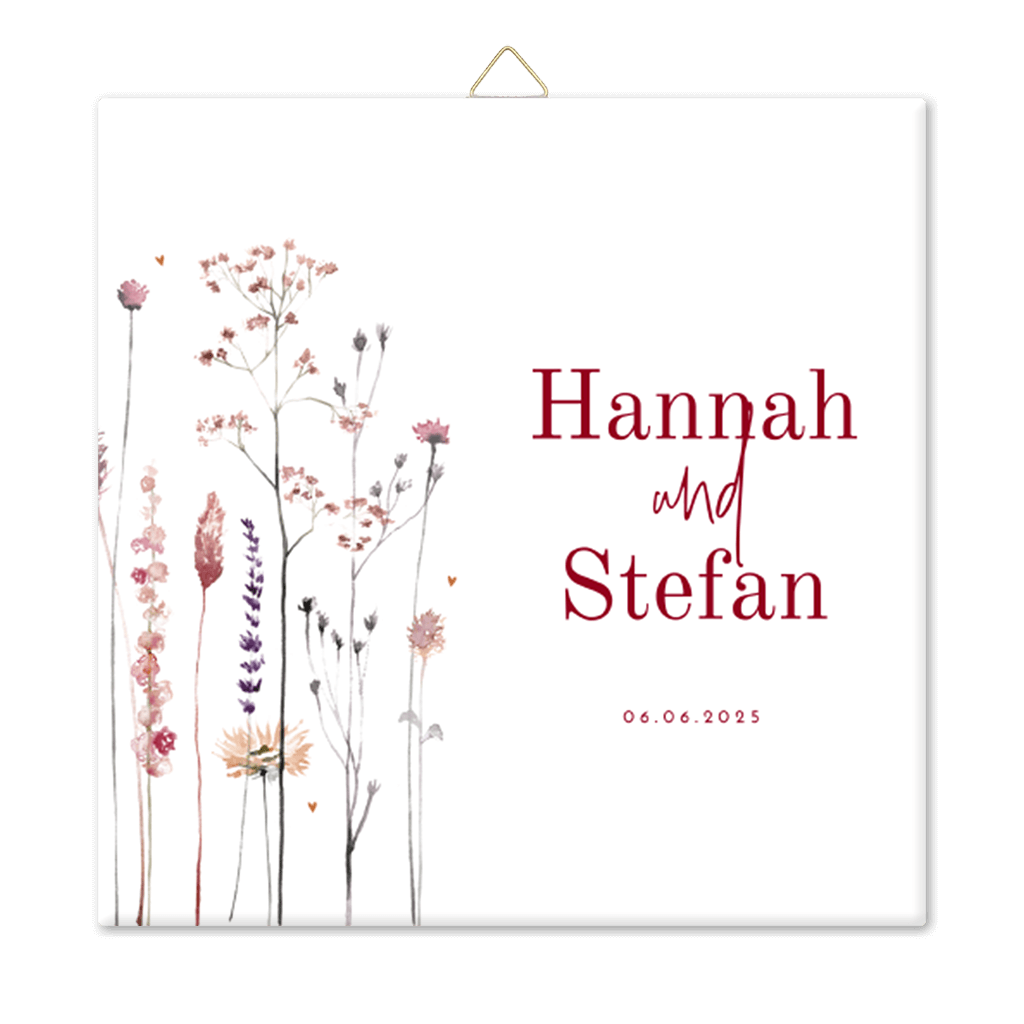 Fotofliese Bohemian Flowers