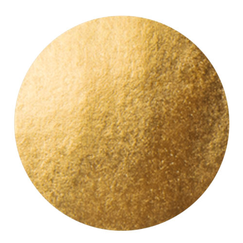 Ronde goudfolie sluitsticker