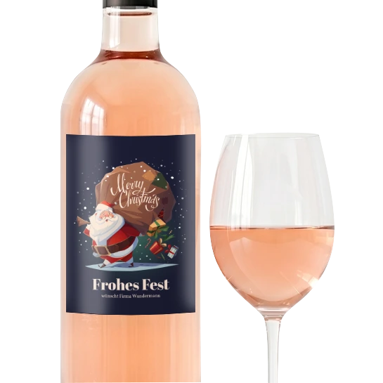 Santa mit Geschenken