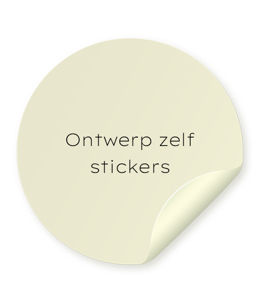 ontwerp zelf stickers