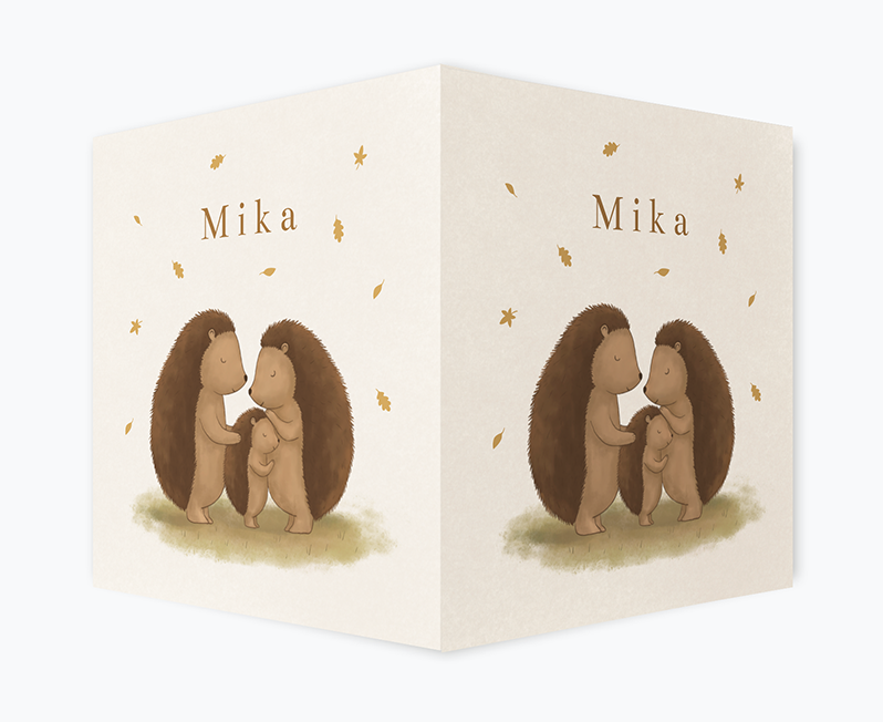 Raambord egel familie