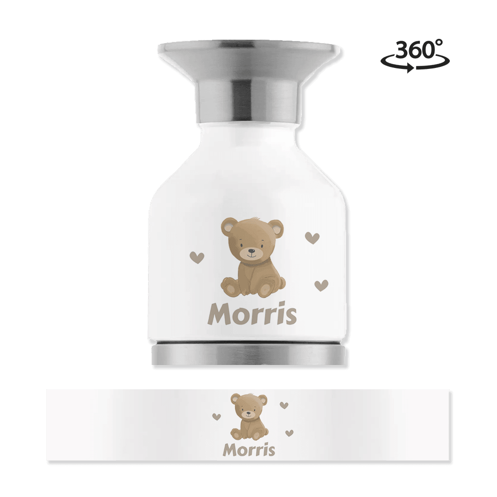 Dopper steel MINI met beertje en naam