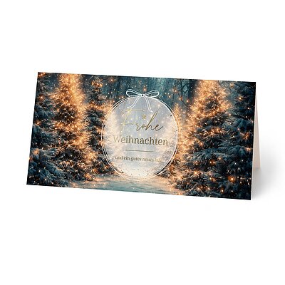 Funkelnder Weihnachtswald 80631