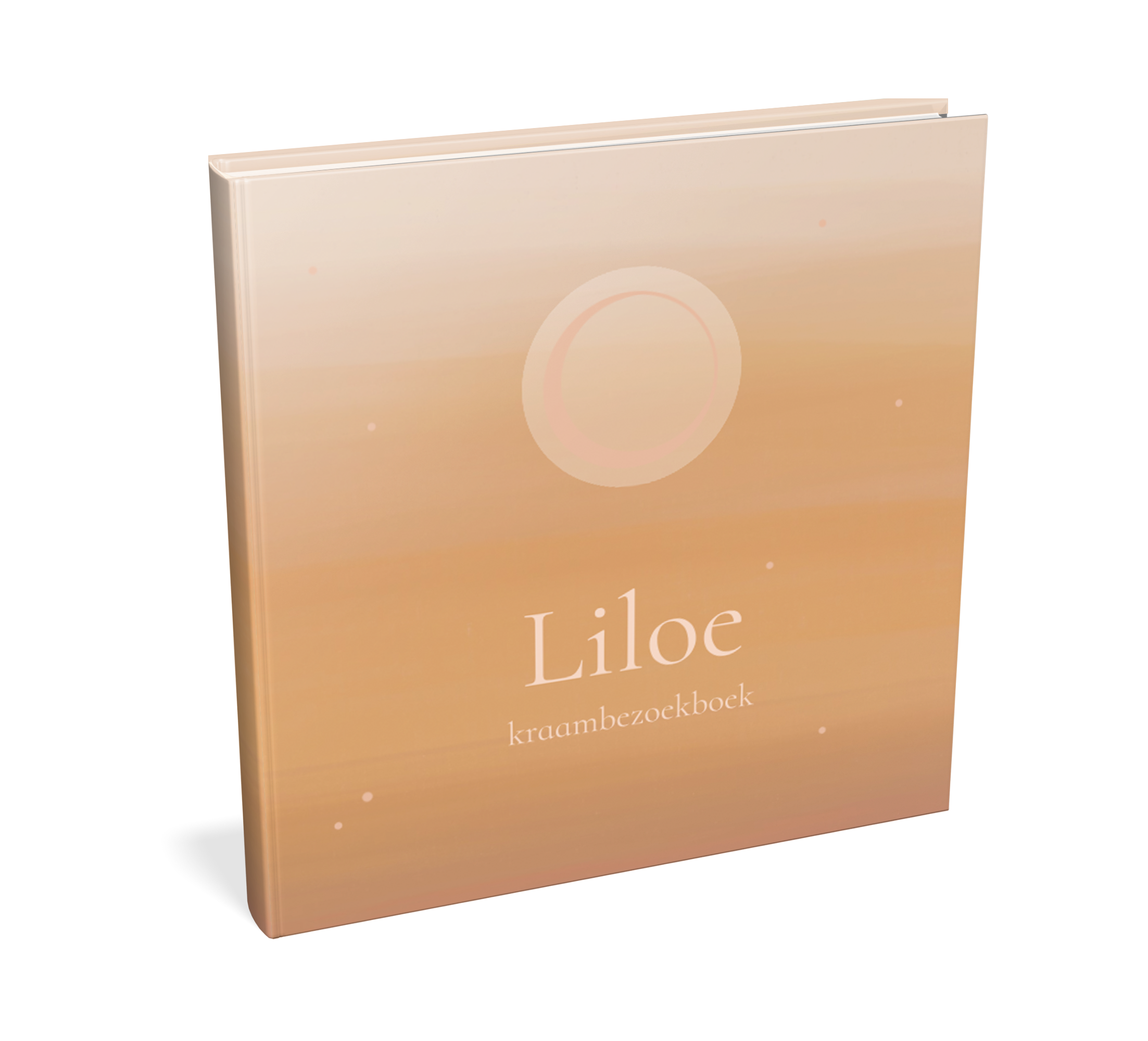 Kraambezoekboek in aardetinten