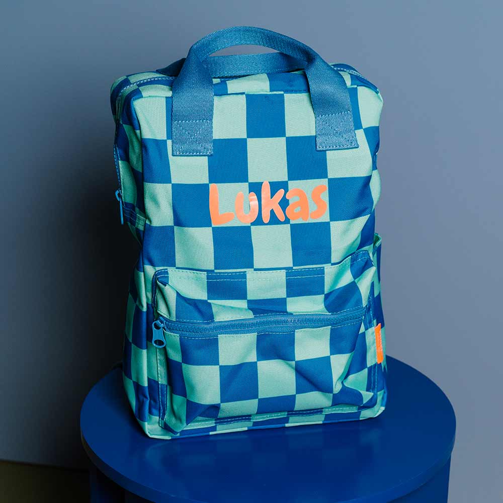 Rugzak gepersonaliseerd met naam