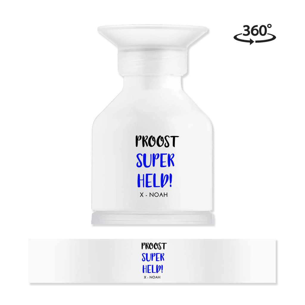 Dopper waterfles met tekst