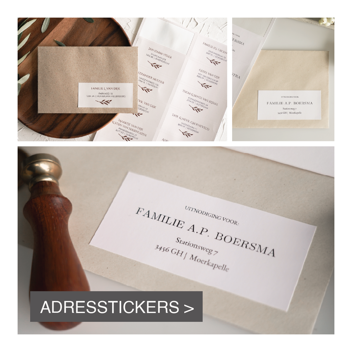 AD-block adresstickers