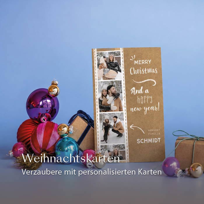 Ad block Weihnachtskarten