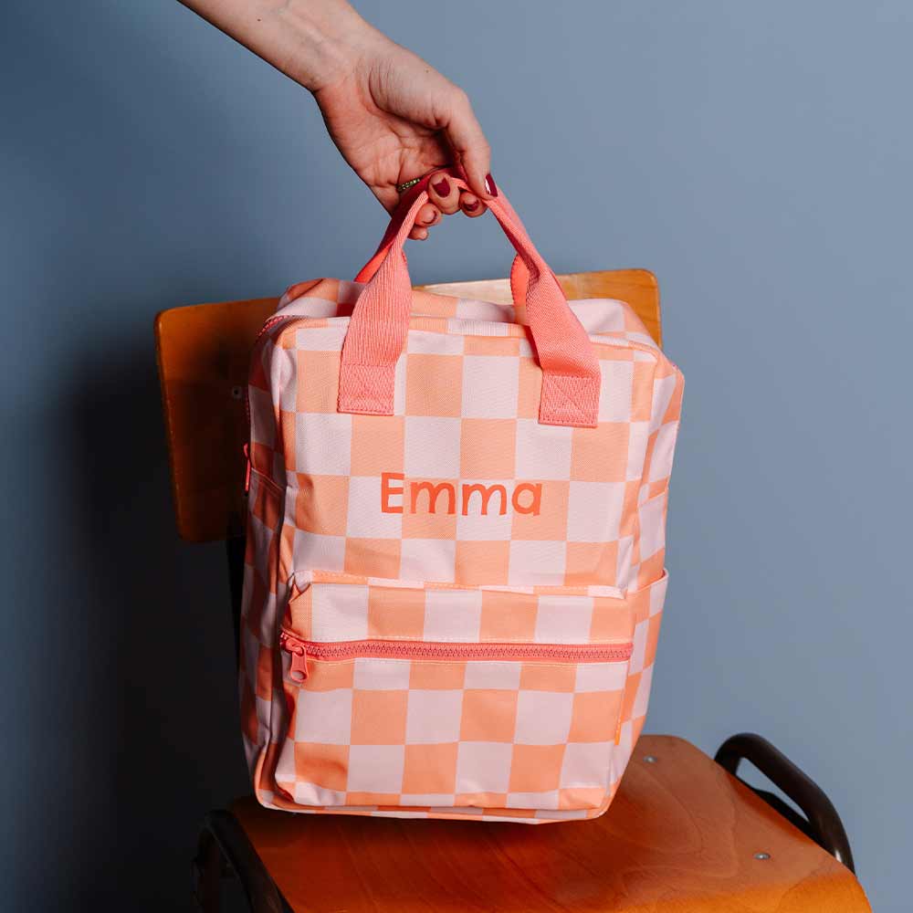 Rugzak gepersonaliseerd met naam