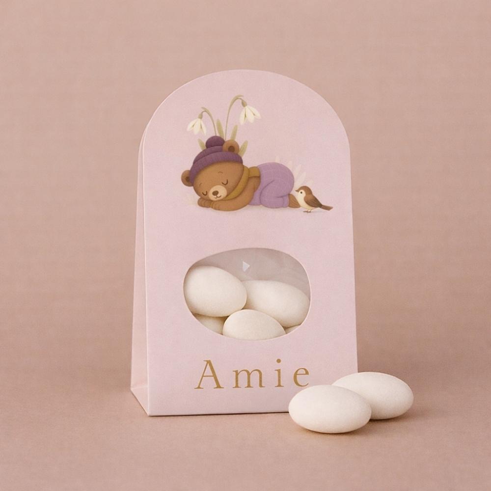 Doopsuiker wikkel meisje winter beertje