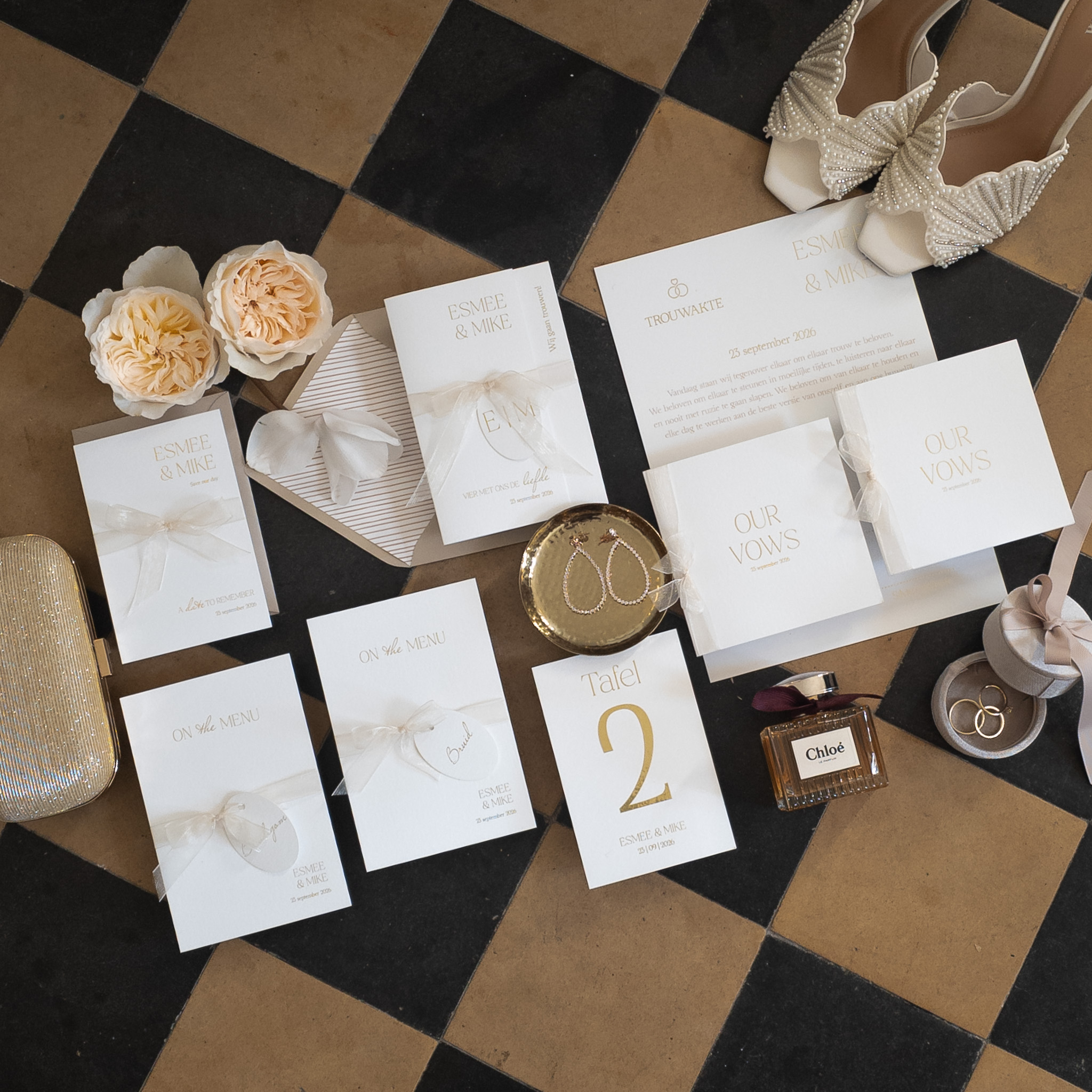 Trouw huisstijl Love in Luxury