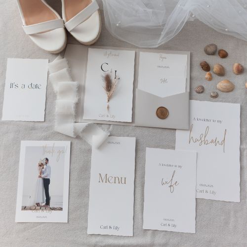 trouw huisstijl boho wedding