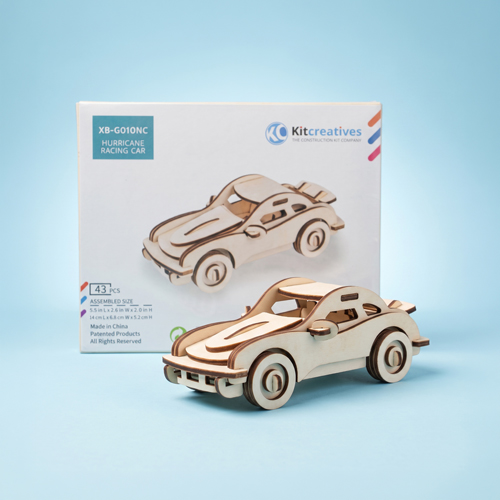 Houten bouwpakket monstertruck beterschap