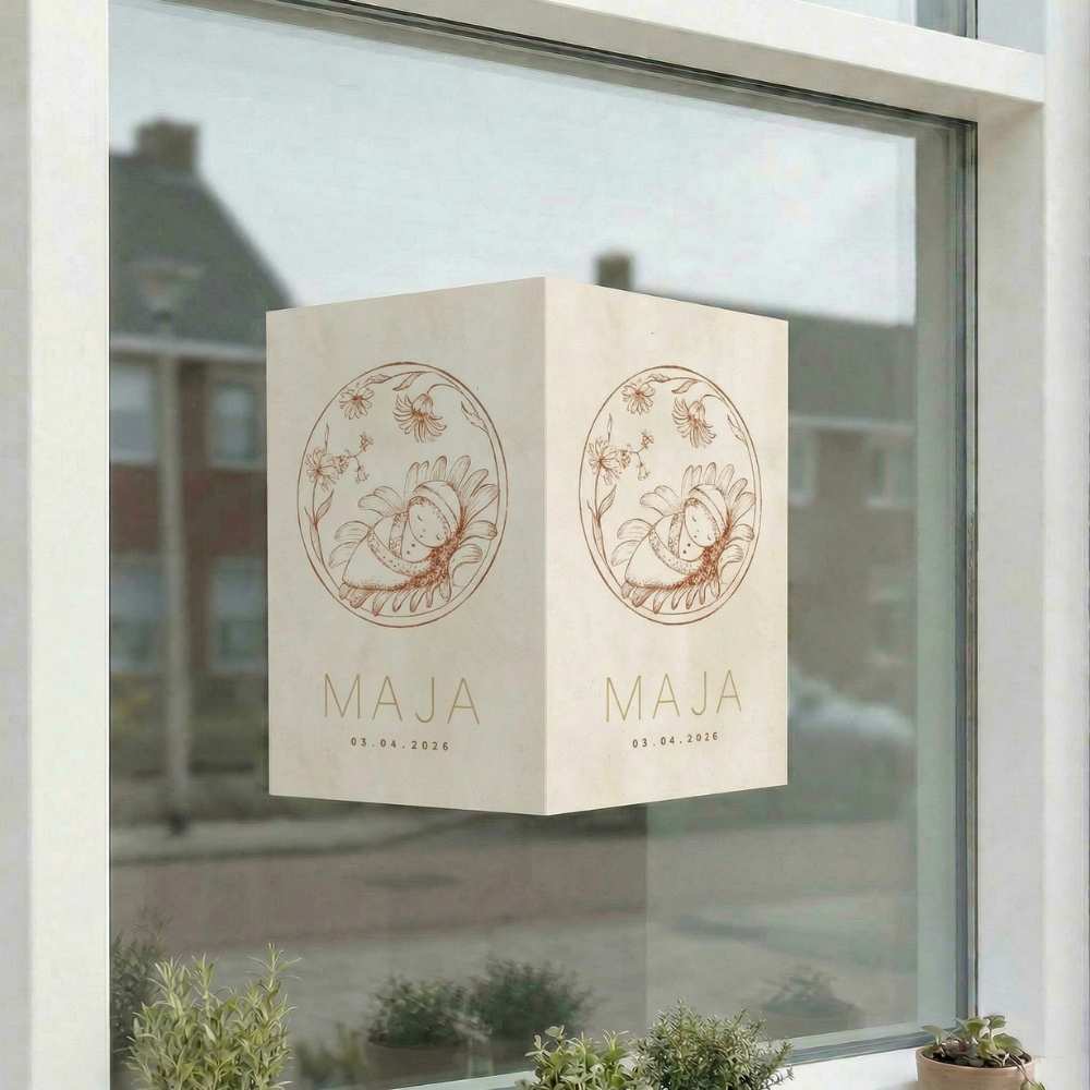 Raambord 40x60 baby madelief