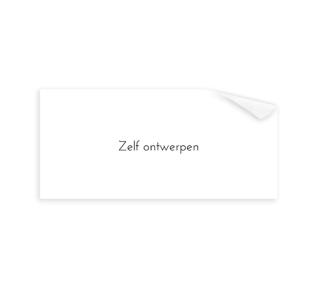 Adressticker met personaliseerbaar design